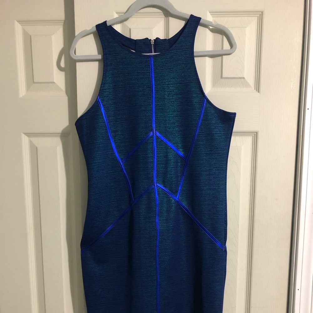 Blue and Turquoise Women’s Dress